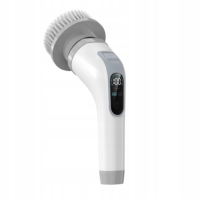 Levně Elektrický čisticí kartáč Benetech s teleskopickou tyčí, 7 nástavců a Usb-c