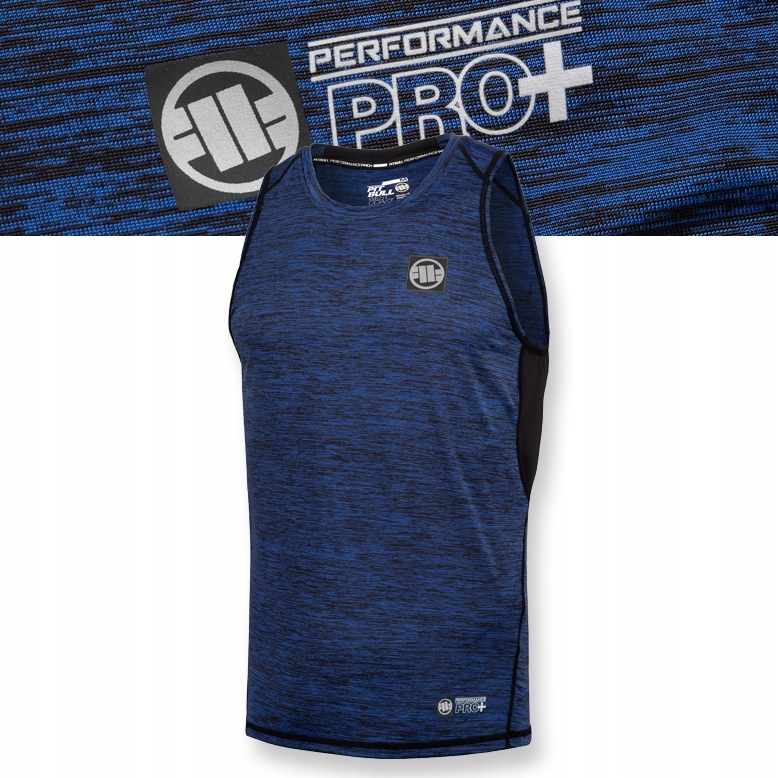 Pánský tank Top Rashguard Pitbull Performance Pro plus tréninkové logo
