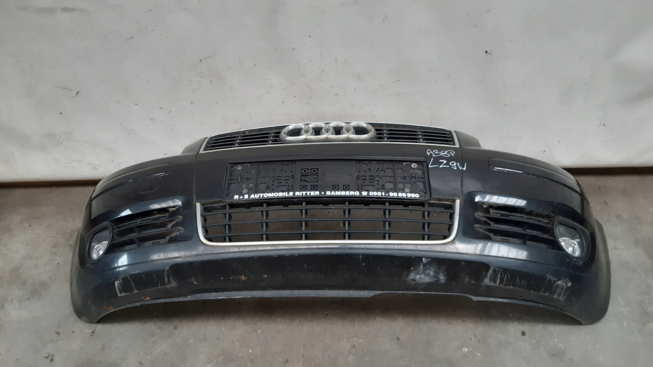 bumper front front LZ9W Audi A3 8P
