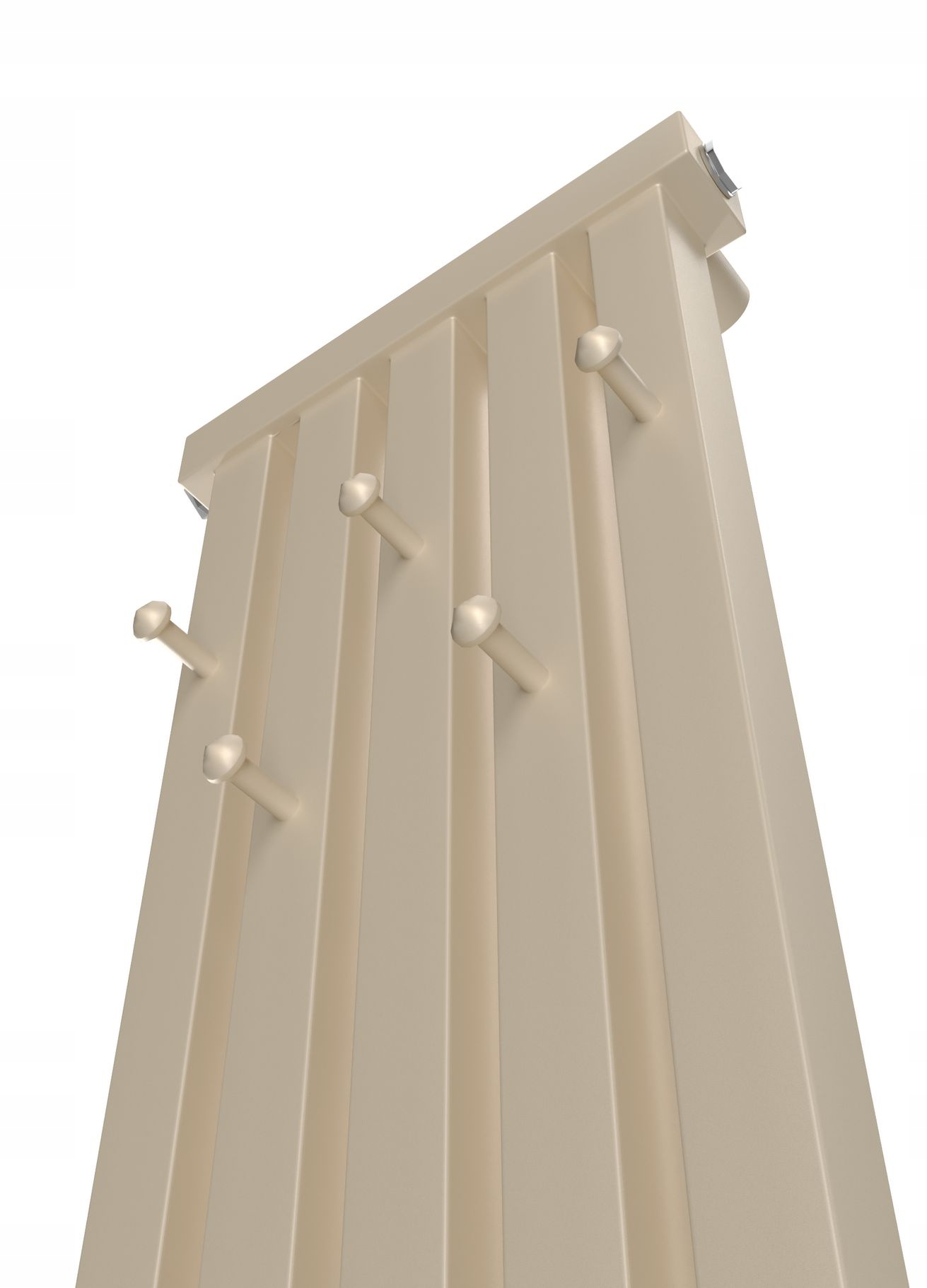 Dekorativní radiátor s věšáky Radiator Hook 160x32 QUARTZ1