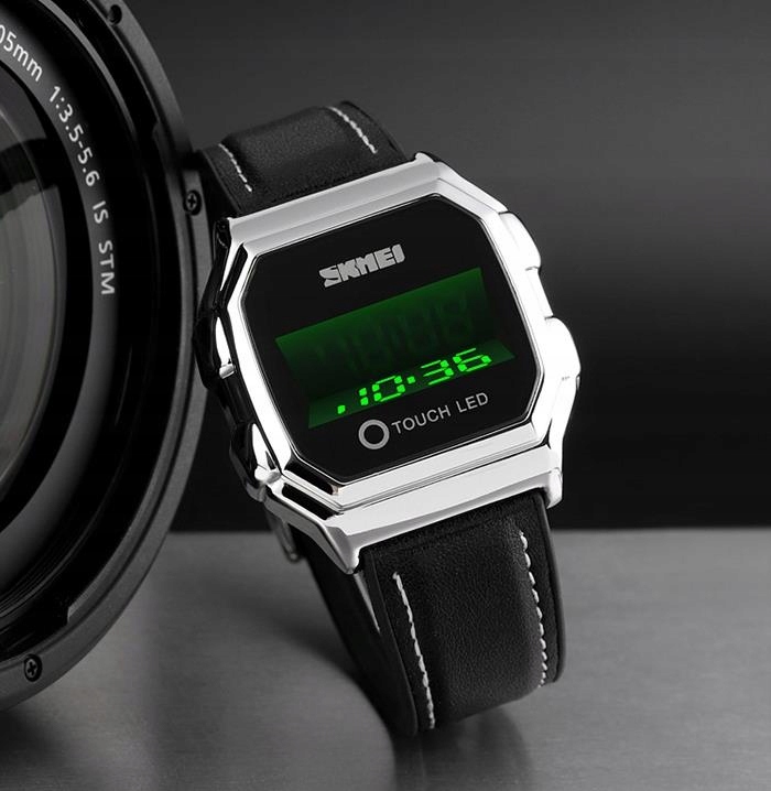 Zegarek męski SKMEI bransoleta dotykowy ekran LED Płeć mężczyzna