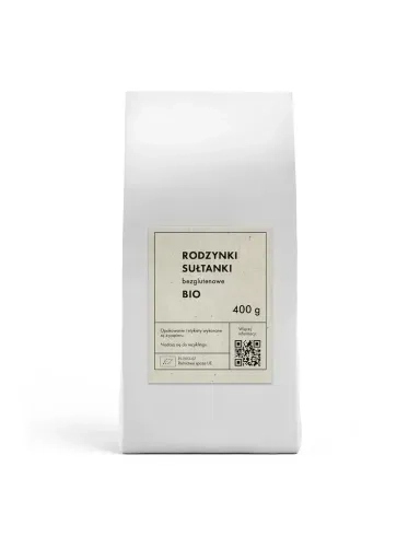 3x Rozinky Bezlepkové sultánky Bio 400 g The Planet