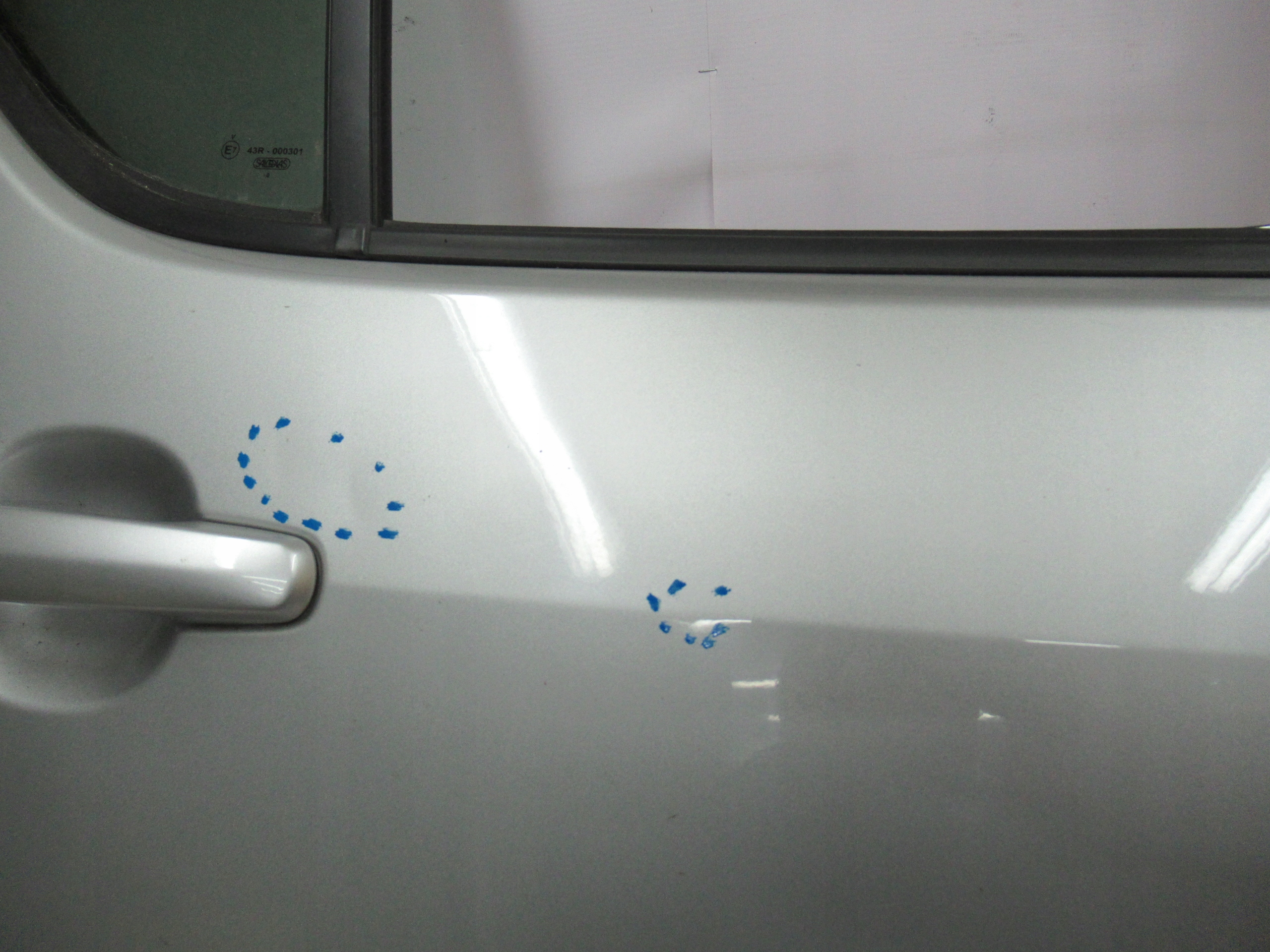 Tür heck hinten rechts OPEL AGILA B SPLASH