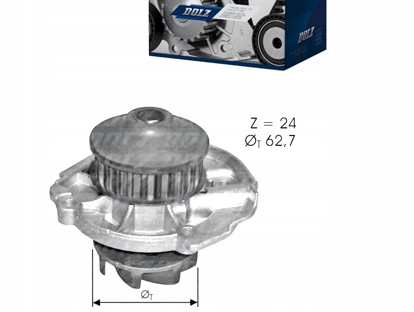 Dolz Vodní Čerpadlo Fiat Albea 1.2 (178_)