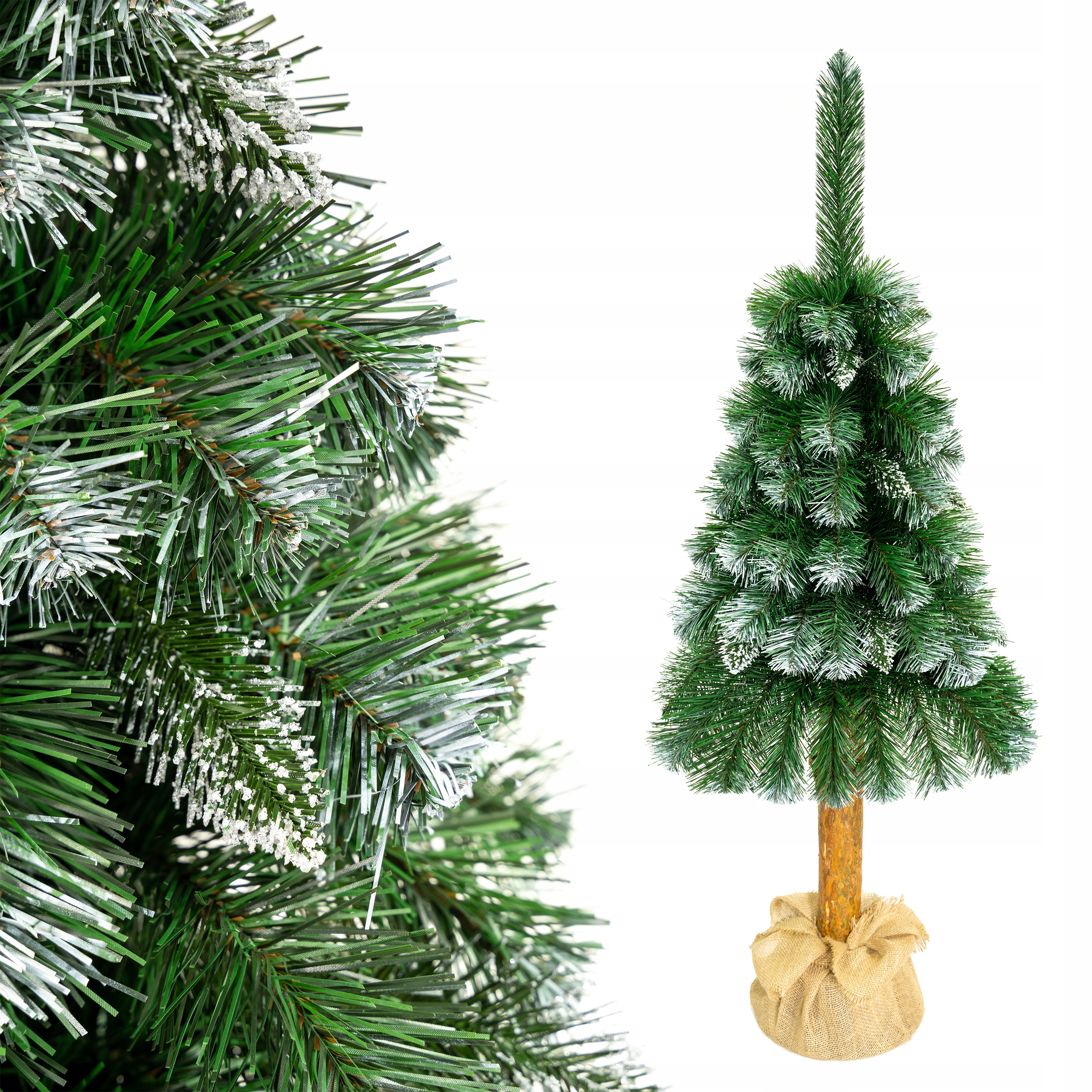 

Choinka na pniu sosna Diamentowa Oryginał 120CM