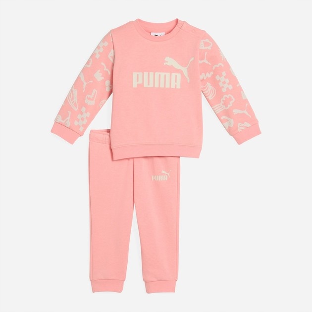 Puma Komplet Dresowy Bawełniany dla Dzieci 68628418 104