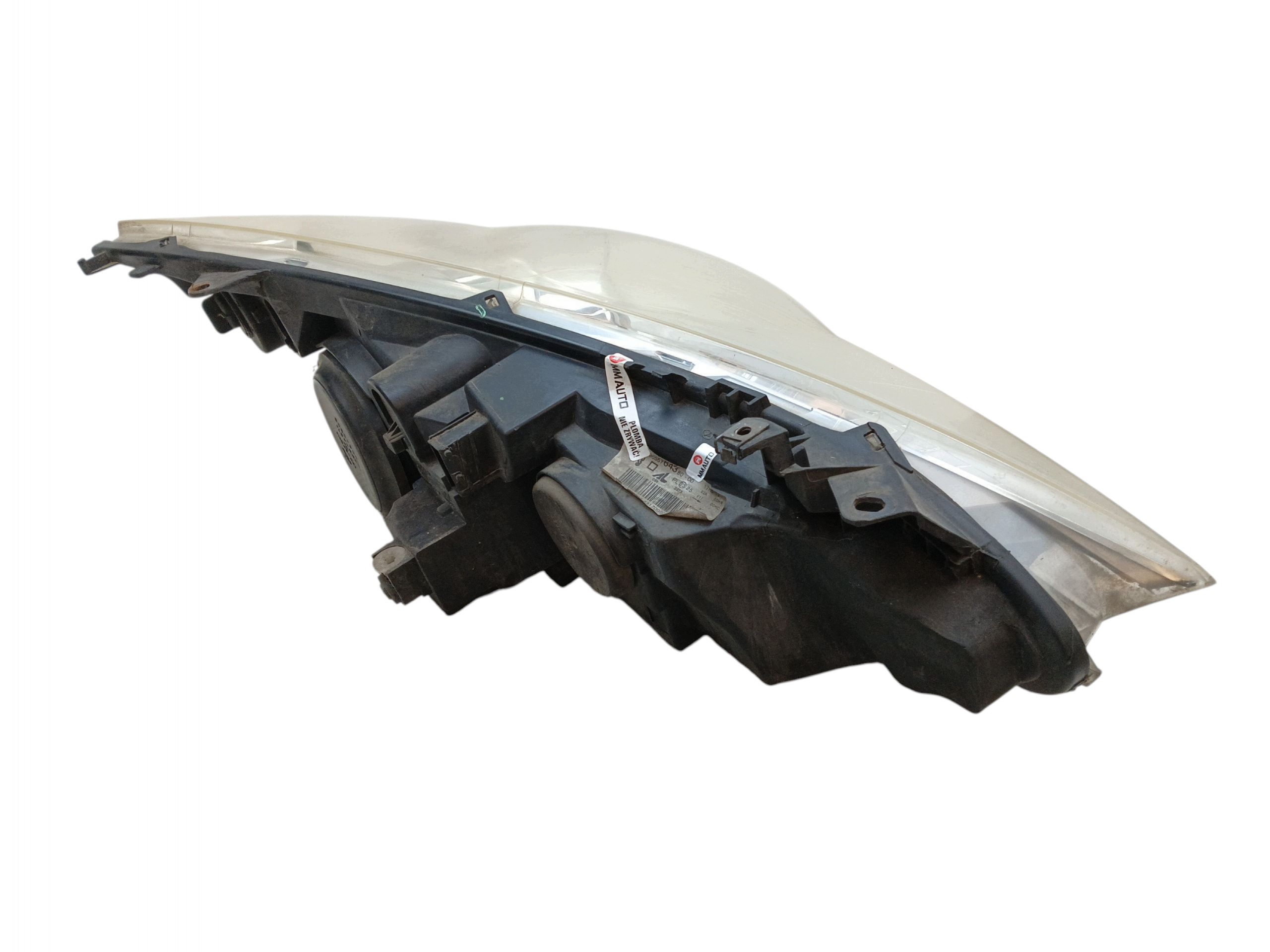 light REFLEKTOR left front lens PEUGEOT 307 LIFT (05-08) 9655764380 EU