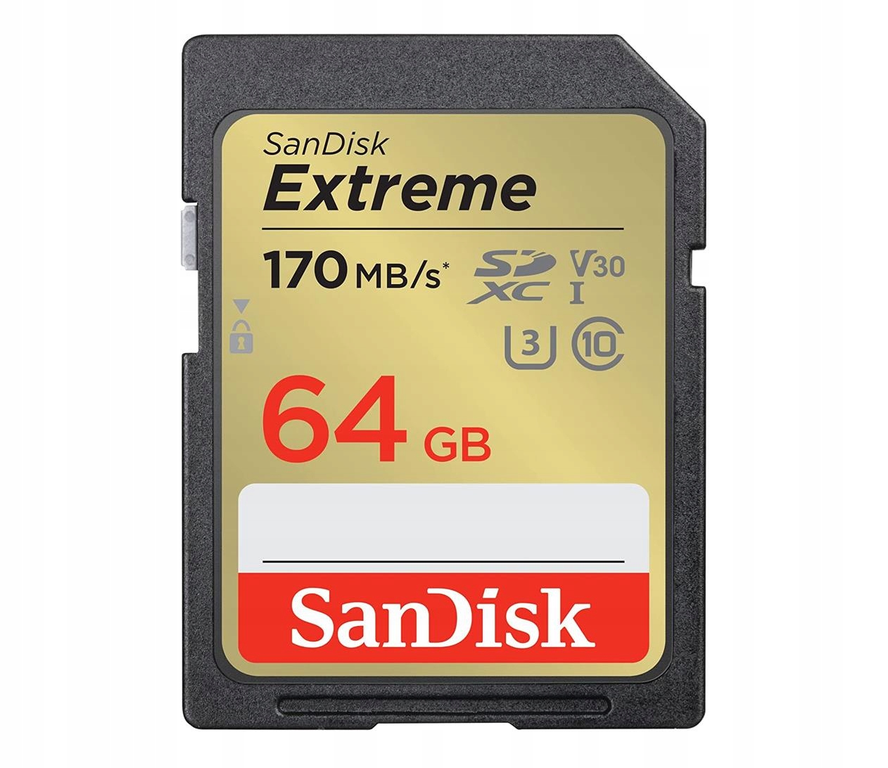 

SanDisk 64GB Sdxc Extreme 170MB/s A2 C10 V30 Uhs-i