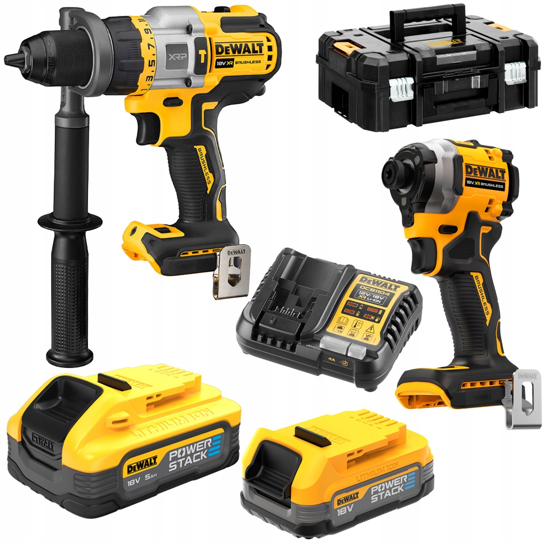 COMBO DCD999 DCF850 5Ah +1,7Ah DeWALT DCK2052H1E1T