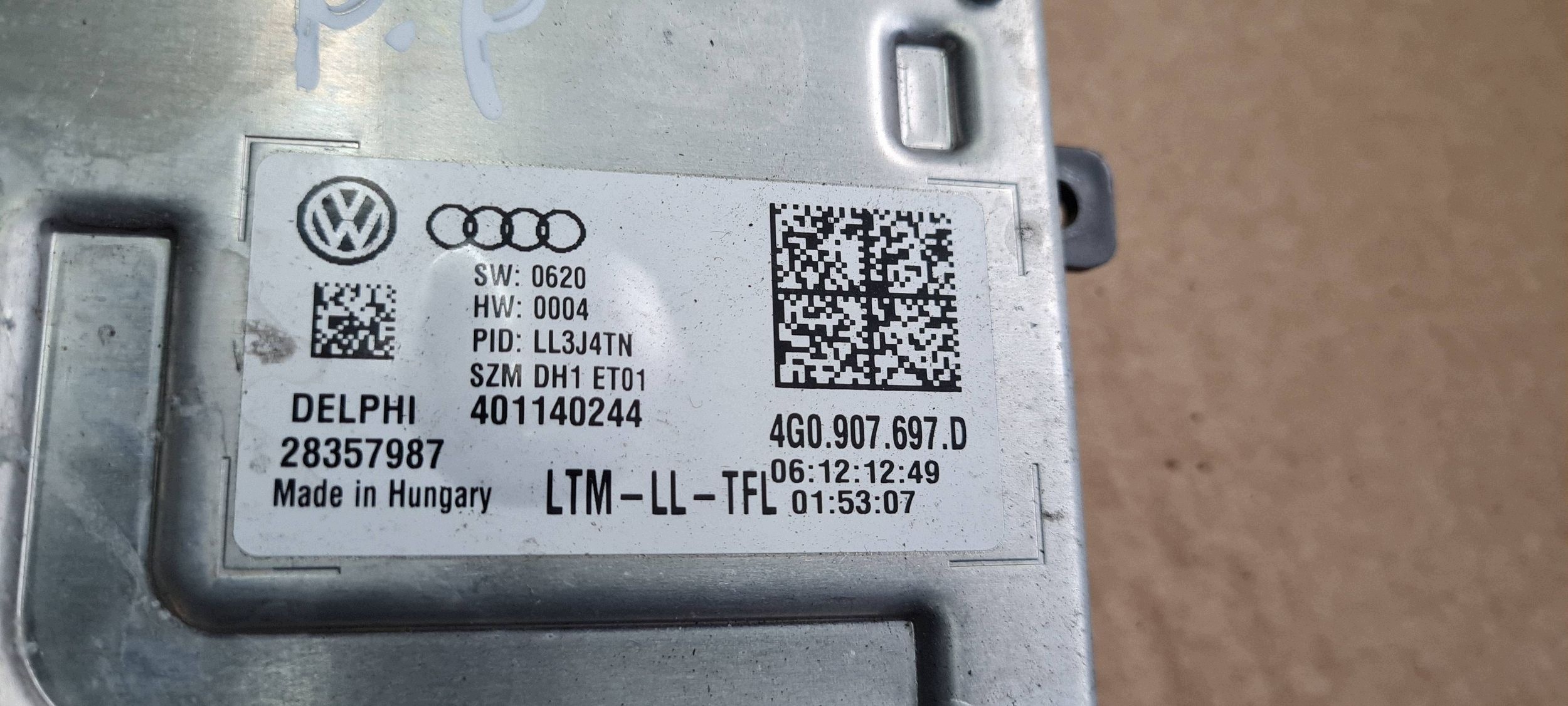 A5 8T LIFT module control unit control unit LED 4G0907697D A4 B8 Q5