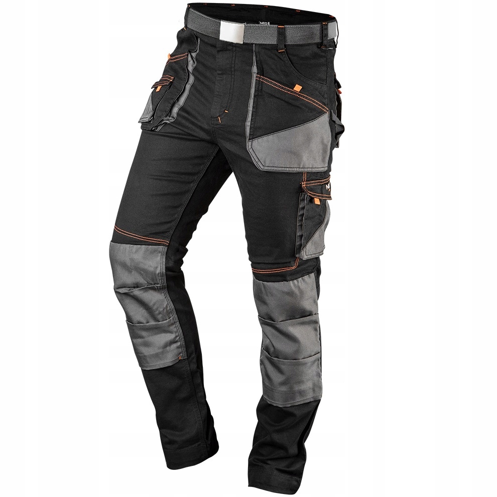 NEO SPODNIE ROBOCZE MONTERSKIE HD SLIM PASEK R. XL Marka Neo Tools