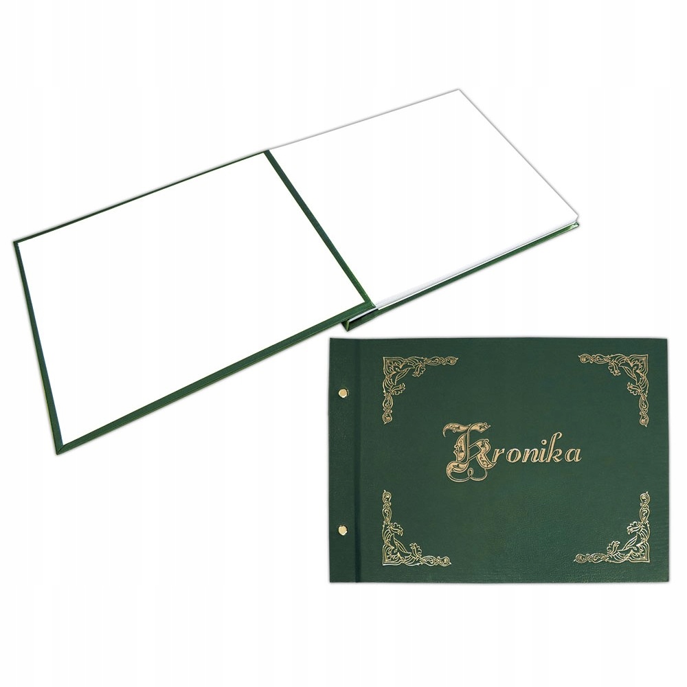 KRONIKA KSIĘGA PAMIĄTKOWA GOŚCI WPISÓW ŚLUBNA ZŁOCONA Marka inna marka