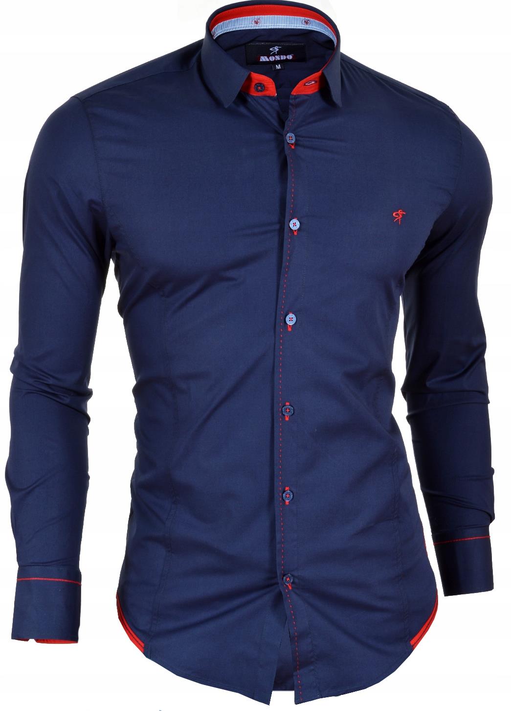 Mondo Pánská košile Kontrast Dárek Casual