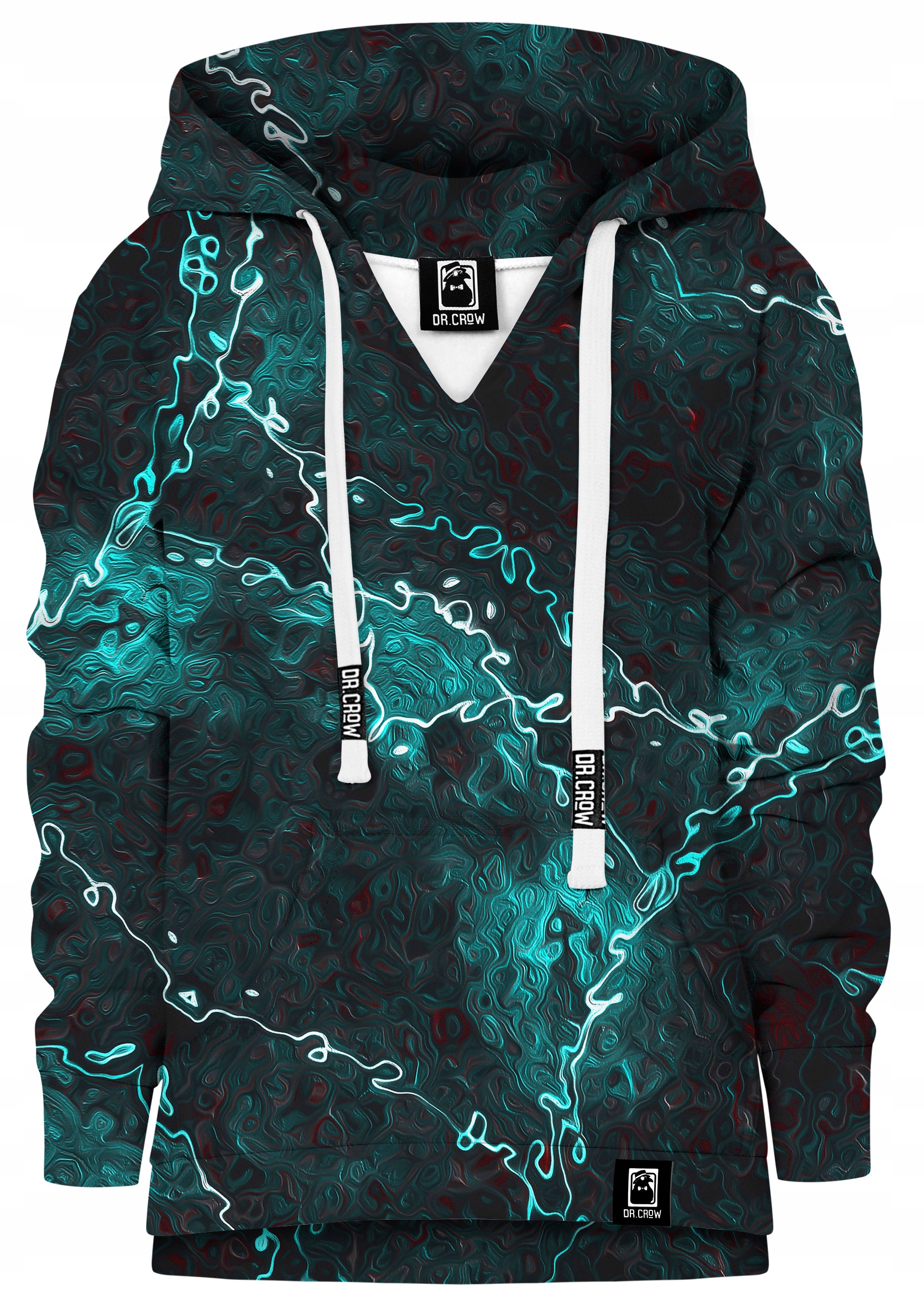 

Dziecięca Bluza Print Drcrow Marble Turquoise 158