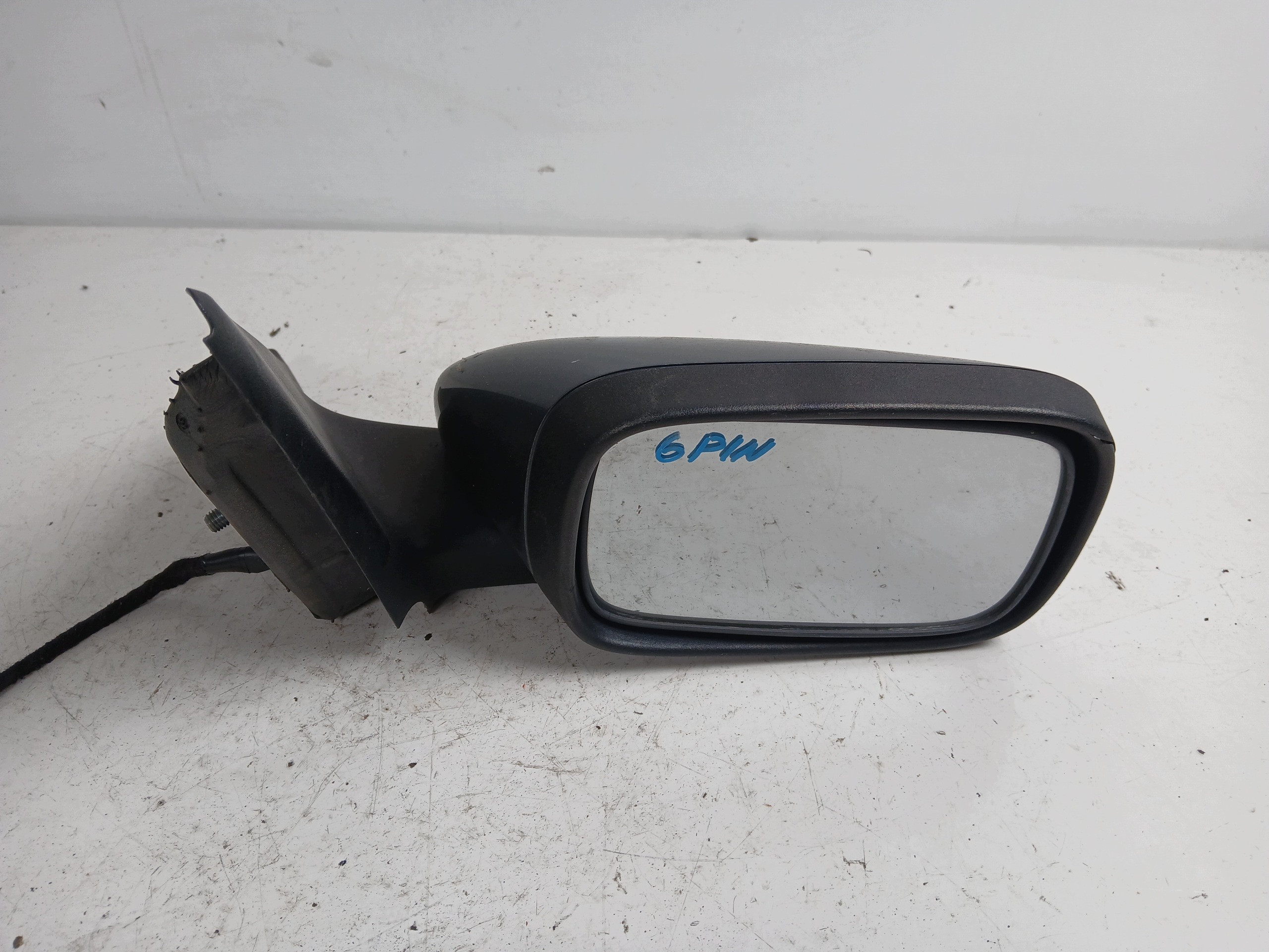 VOLVO S40 II mirror right 6 PIN SZARE