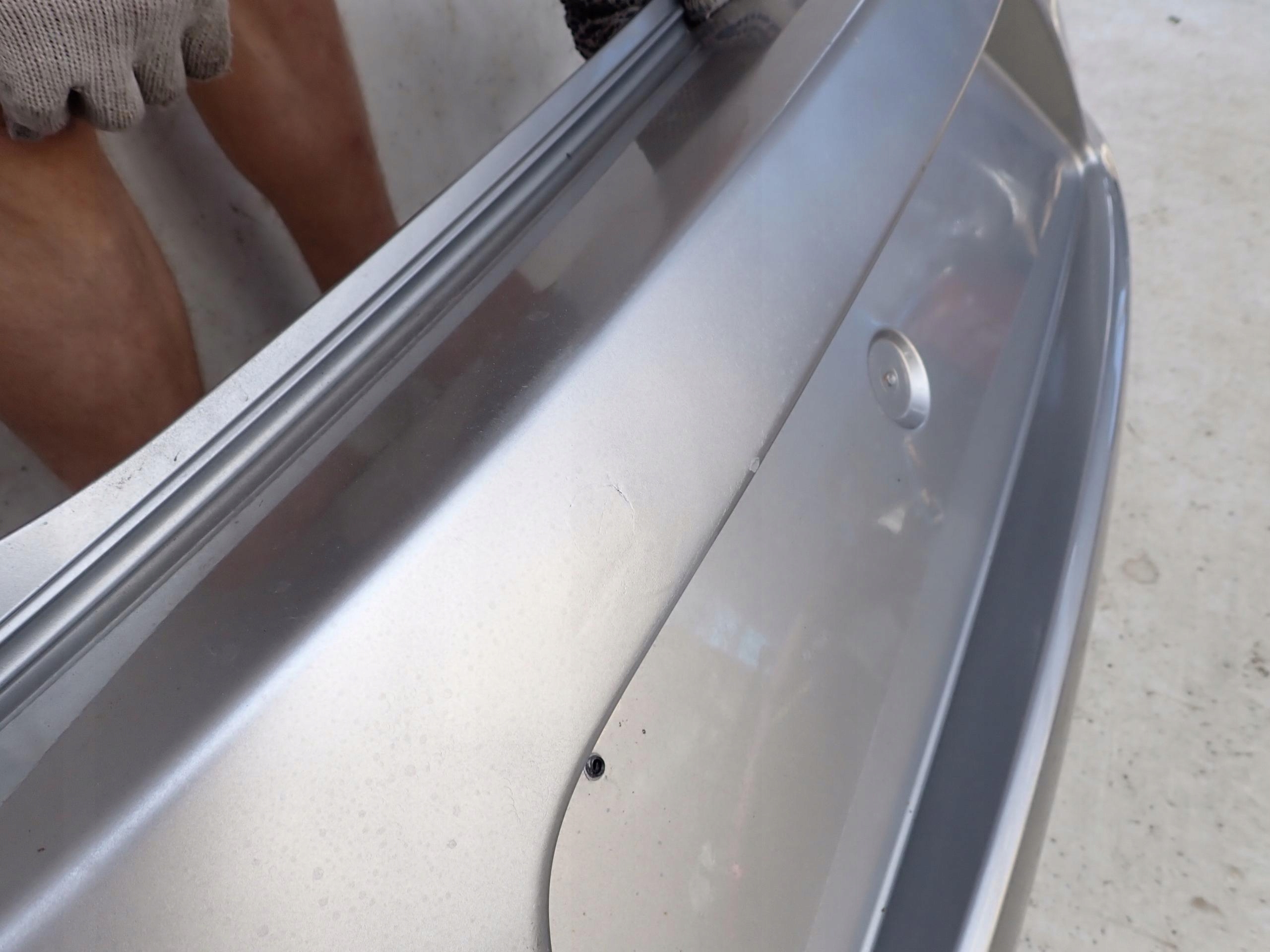 NISSAN LEAF e 1 10-17 Paraurti posteriore posteriore