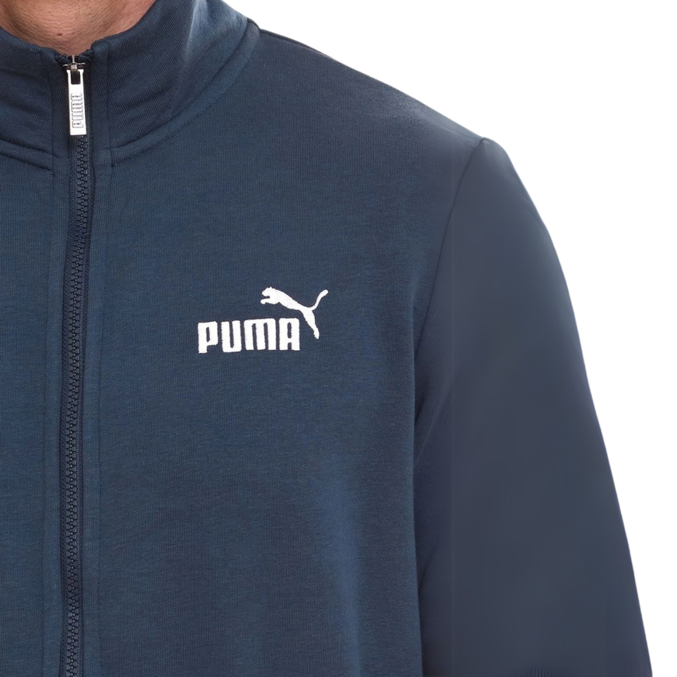 BLUZA MĘSKA ROZPINA DRESOWA PUMA ESS 2 ROZMIAR L Odcień granatowy