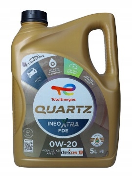 Total Olej 0W20 5L Quartz Ineo Xtra Fde C6/C5 Sp Dexos D 229.71 W