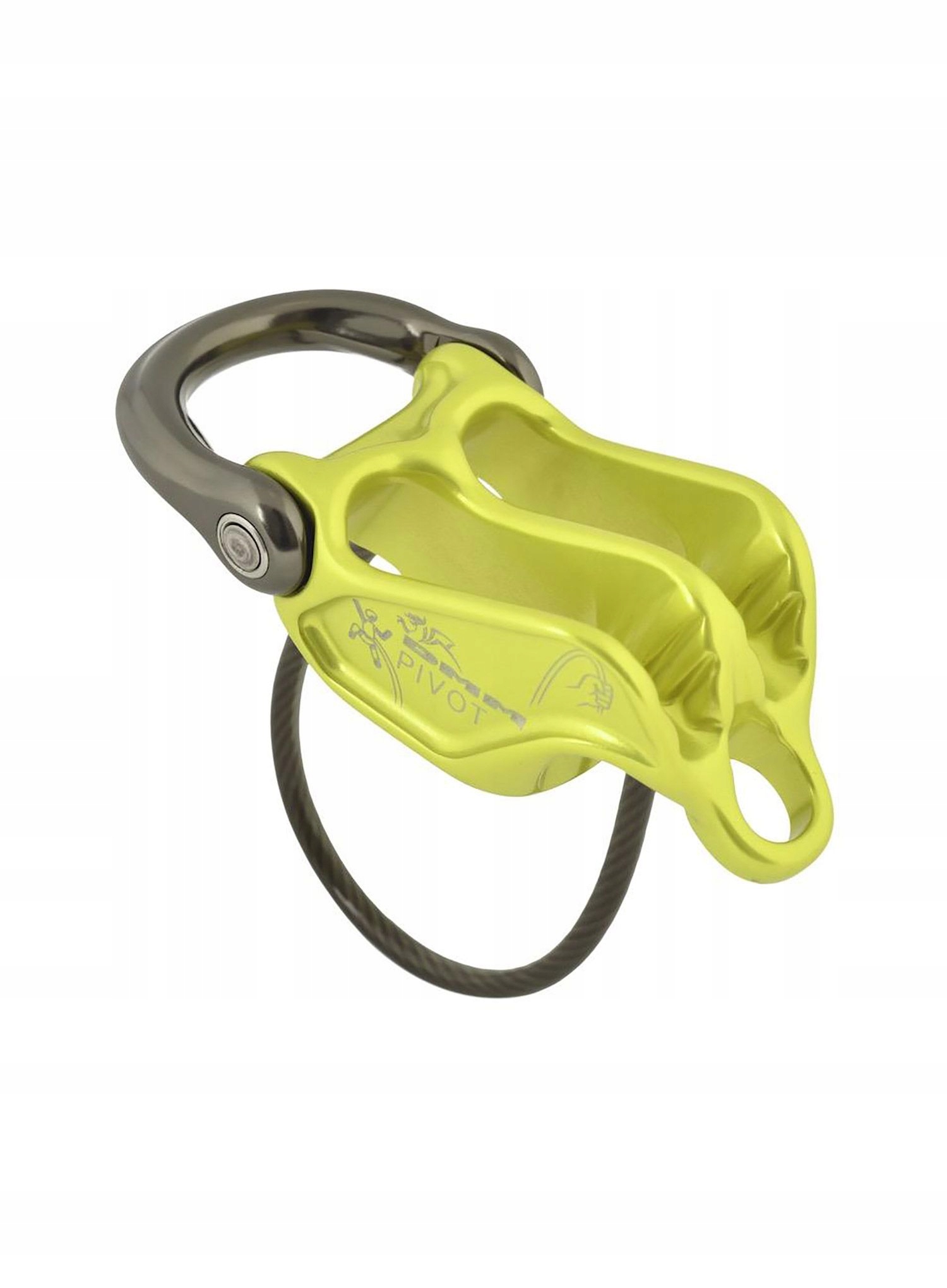 Zajišťovací přístroj DMM Pivot limetkový/titanium