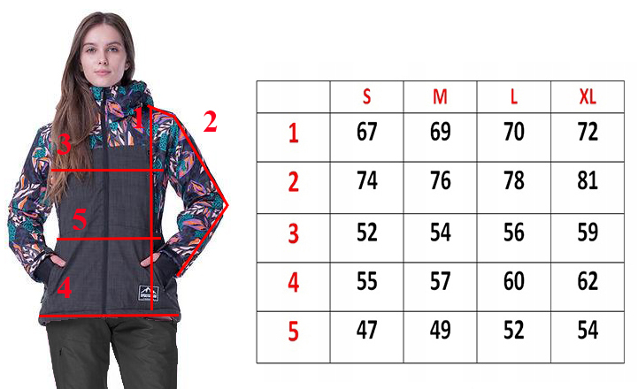 DAMSKA KURTKA NARCIARSKA ZIMOWA SNOWBOARDOWA OCIEPLANA MEMBRANA NARTY XL Płeć kobieta