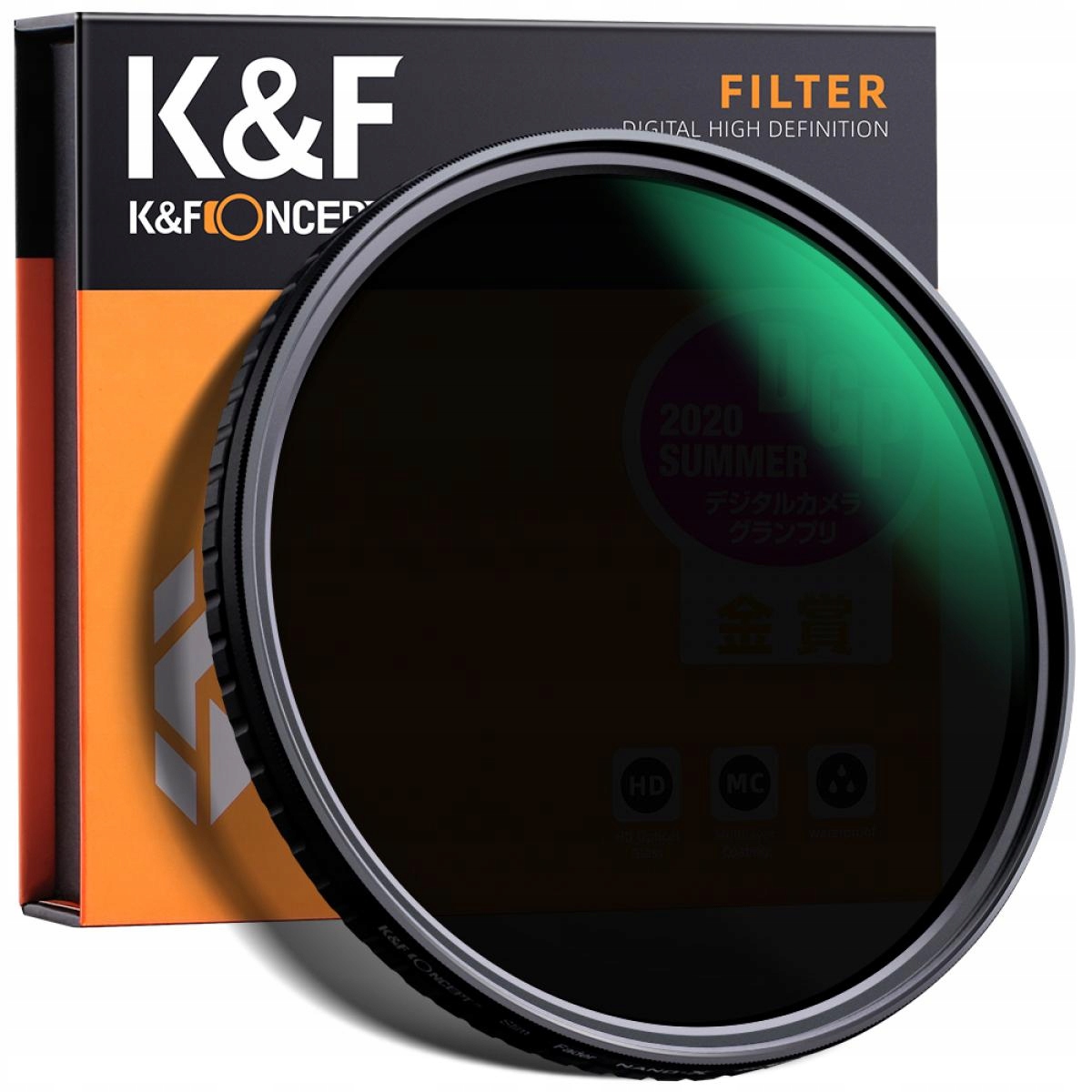 

Filtr 46mm Kf X Fader Szary Regulowany ND8-ND128