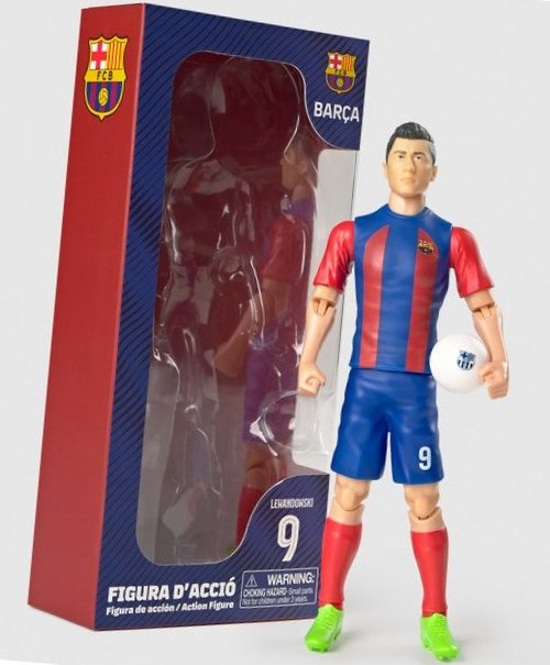 Figurka kolekcjonerska 20 cm Lewandowski Fc Barcelona oficjalna kolekcja
