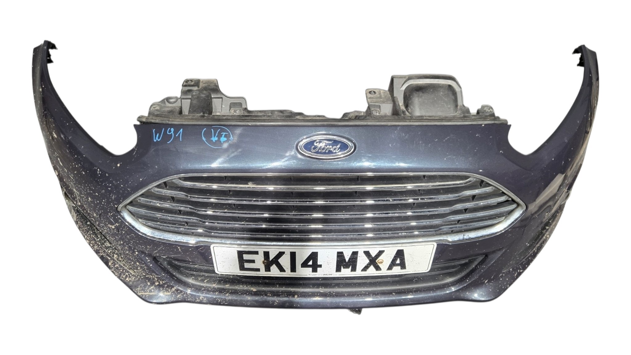 FORD FIESTA MK7 LIFT 2012-2017 bumper front midnight sky original