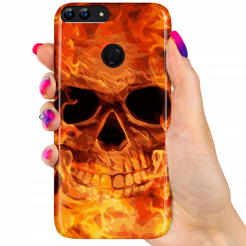 

Etui Czaszka do Huawei P Smart 2018 Szkło