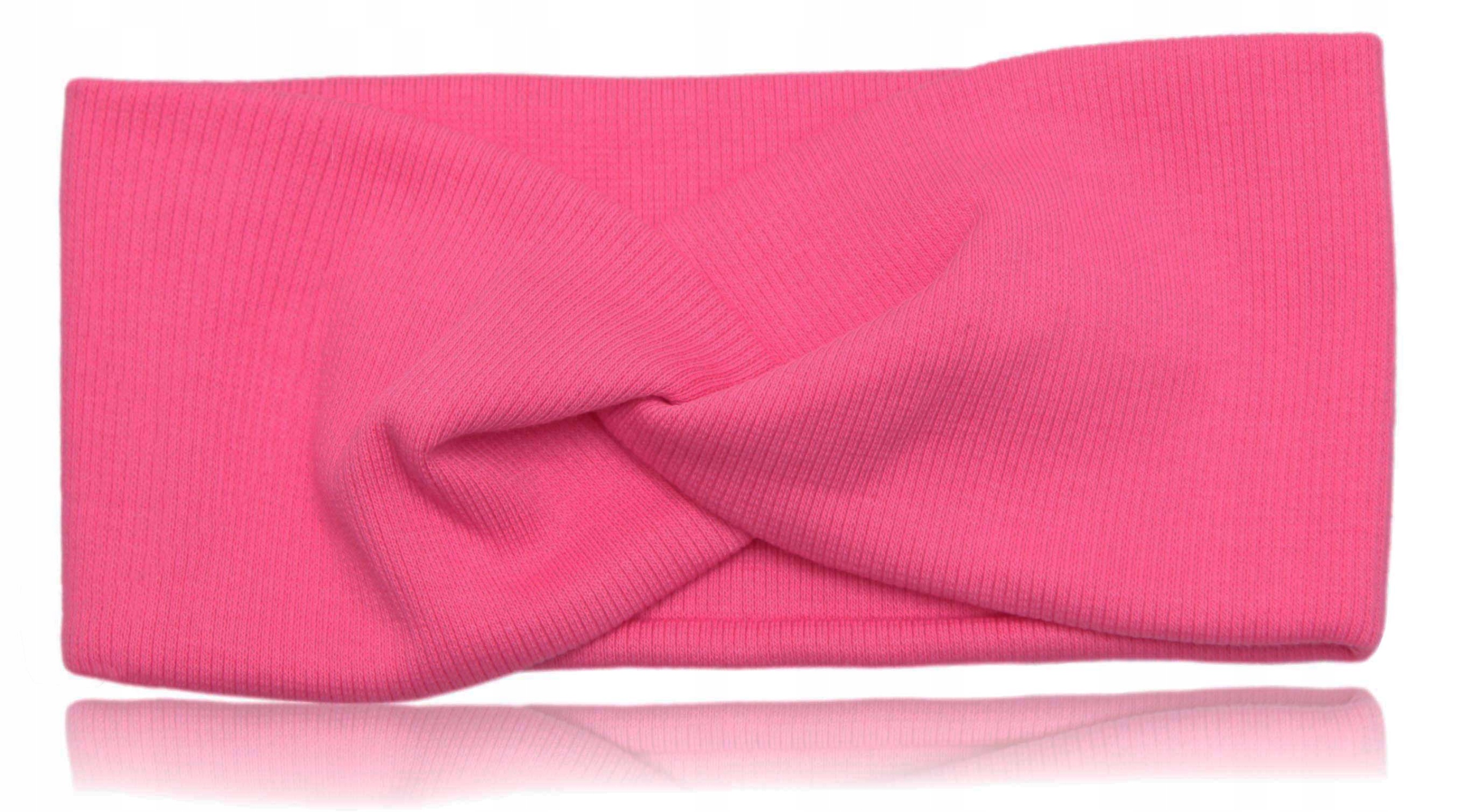 

Bawełniana Opaska Przeplatana gładka Turban prążek