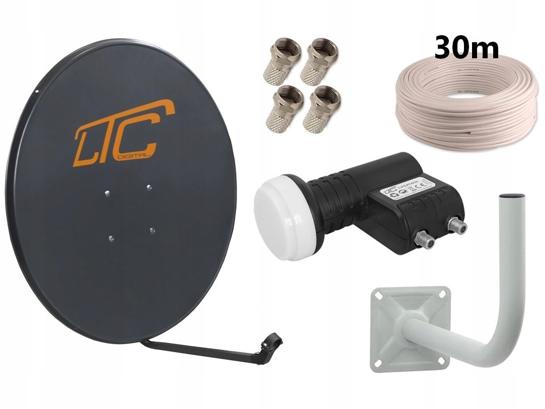 ANTENA SATELITARNA CZASZA SAT LTC 90 TWIN GRATISY