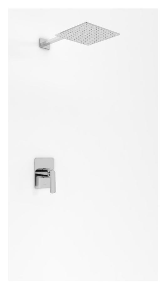 Podomietkový sprchový set Chrom Kohlman Experience QW220EQ20