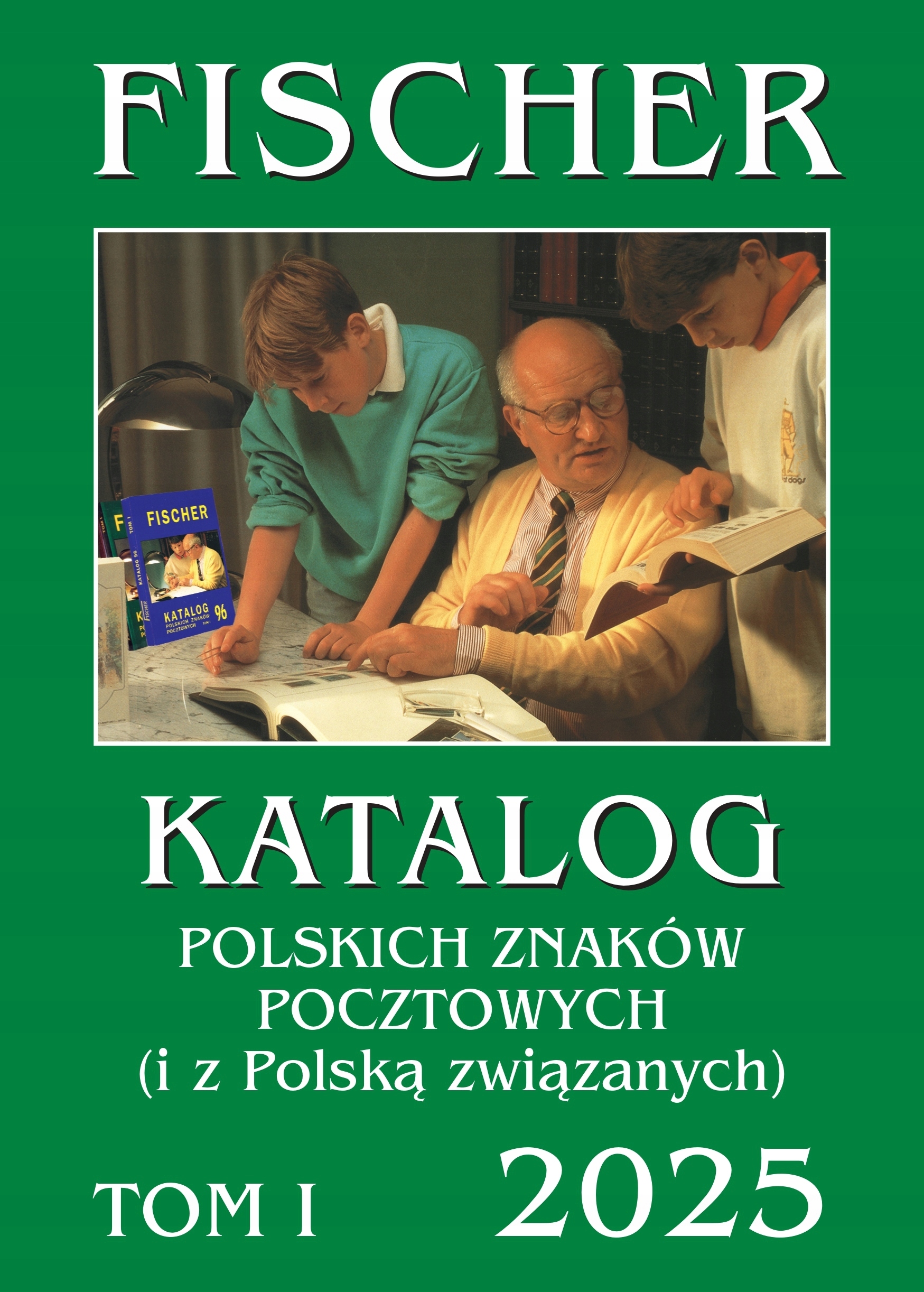 Katalog znaczków znaków polskich Fischer 2025 Nowy