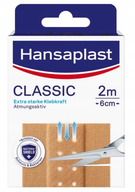 

Hansaplast, Klasyczny plaster 2mx6cm