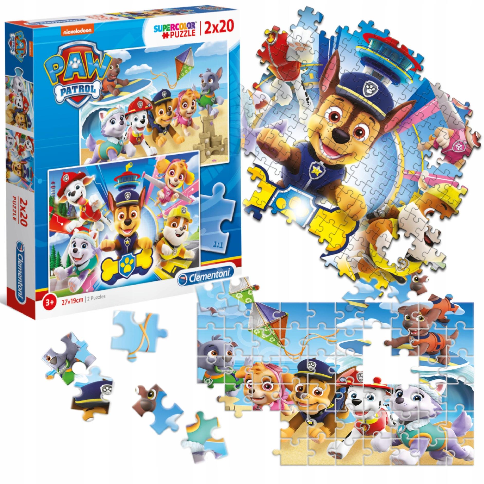 

Puzzle Psi Patrol Paw Patrol Clementoni 2x20el