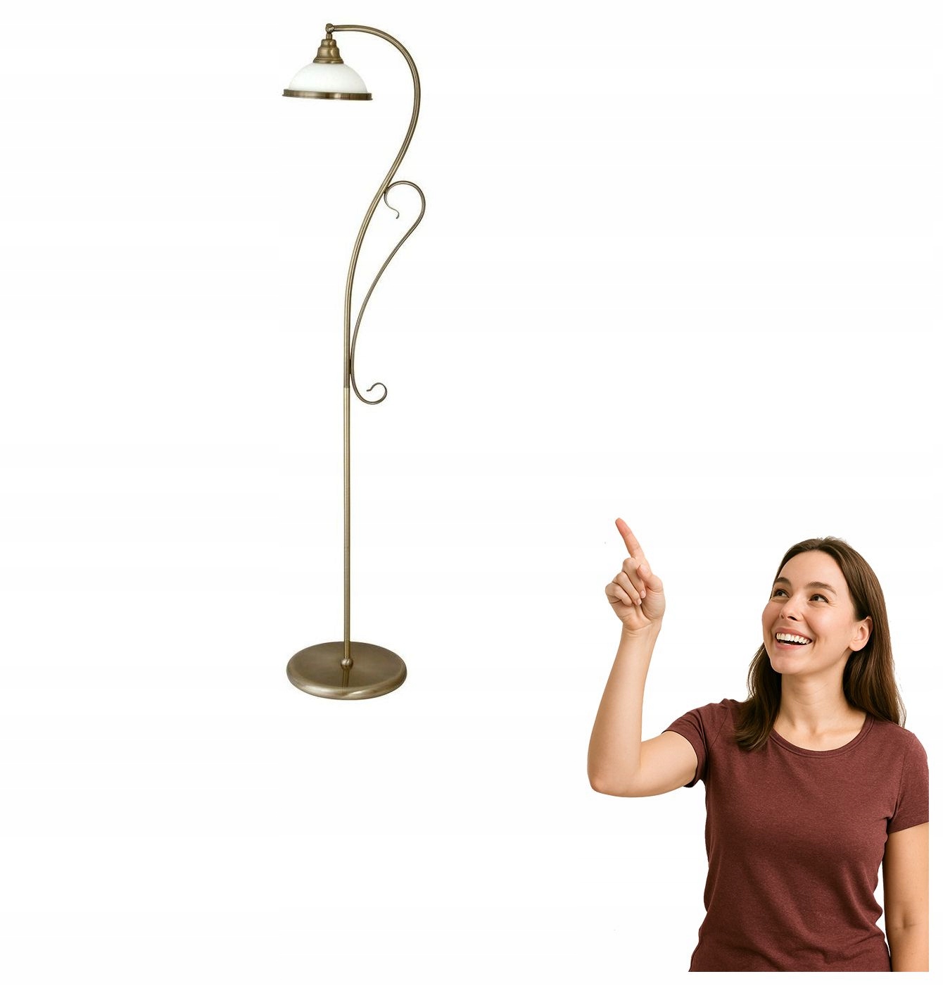 Podlahová lampa Elisett 2758 Rabalux