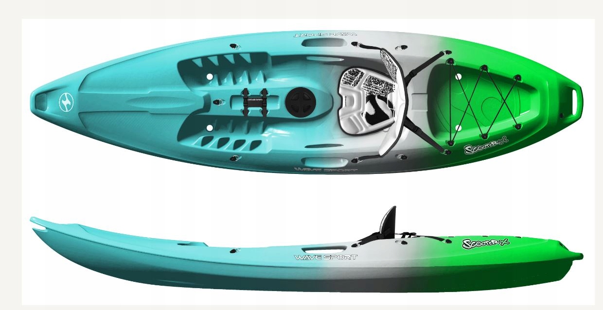 Kajak Sit On Top Stabilny Scooter X New Wave Sport