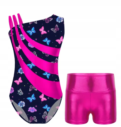 Strój Do Akrobatyki Akrobatyka R 152 Do Gimnastyki Tańca Komplet Body 2156