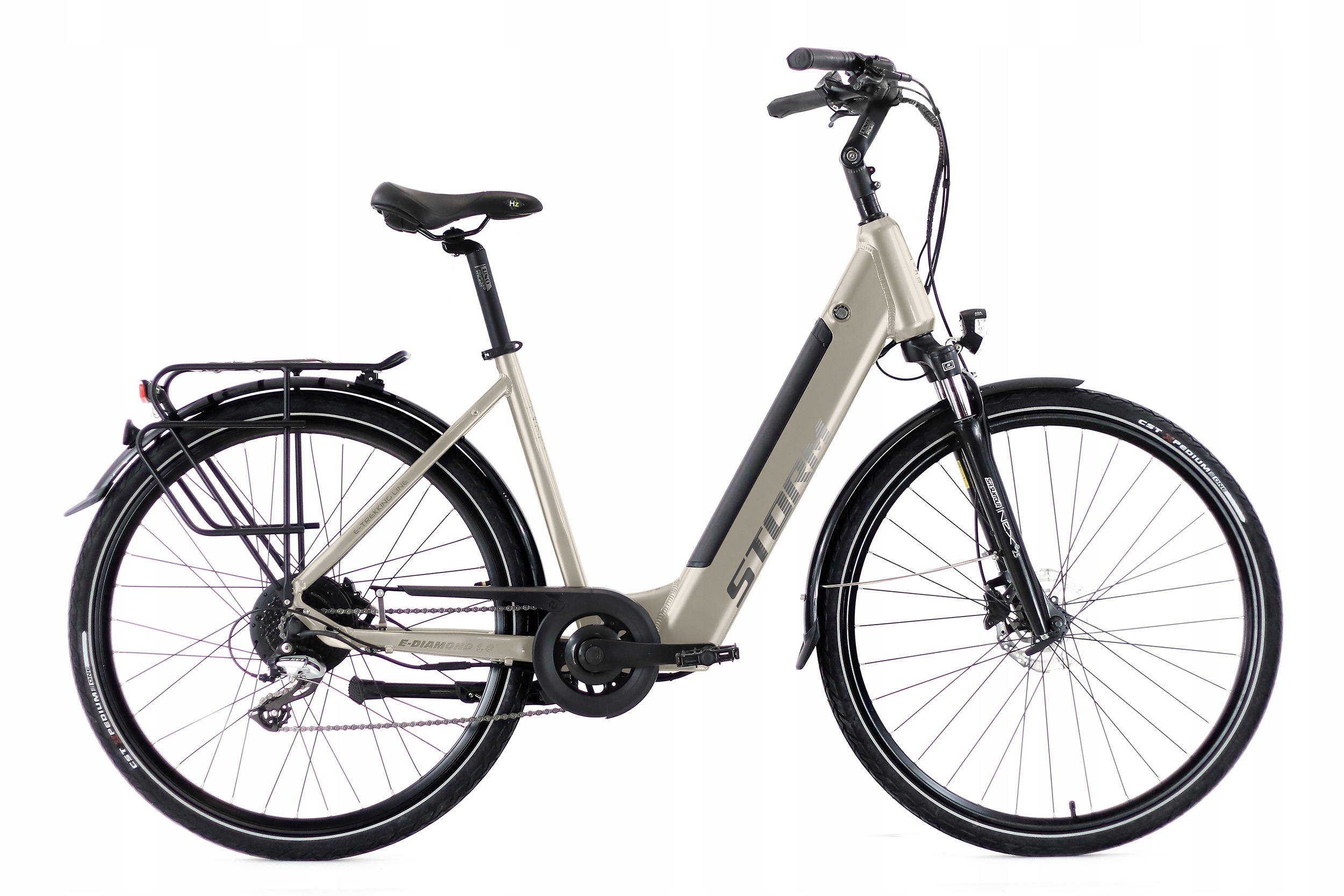 Rower elektryczny Storm E-diamond Deep 2.0 Lady cappuccino 17