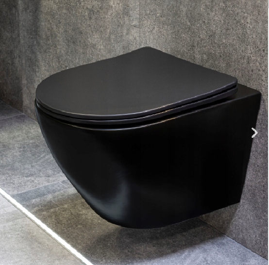 ZESTAW MISA WC RIMLESS CZARNA MAT STELAŻ PRZYCISK Kod producenta Zestaw podtynkowy WC Delos BL