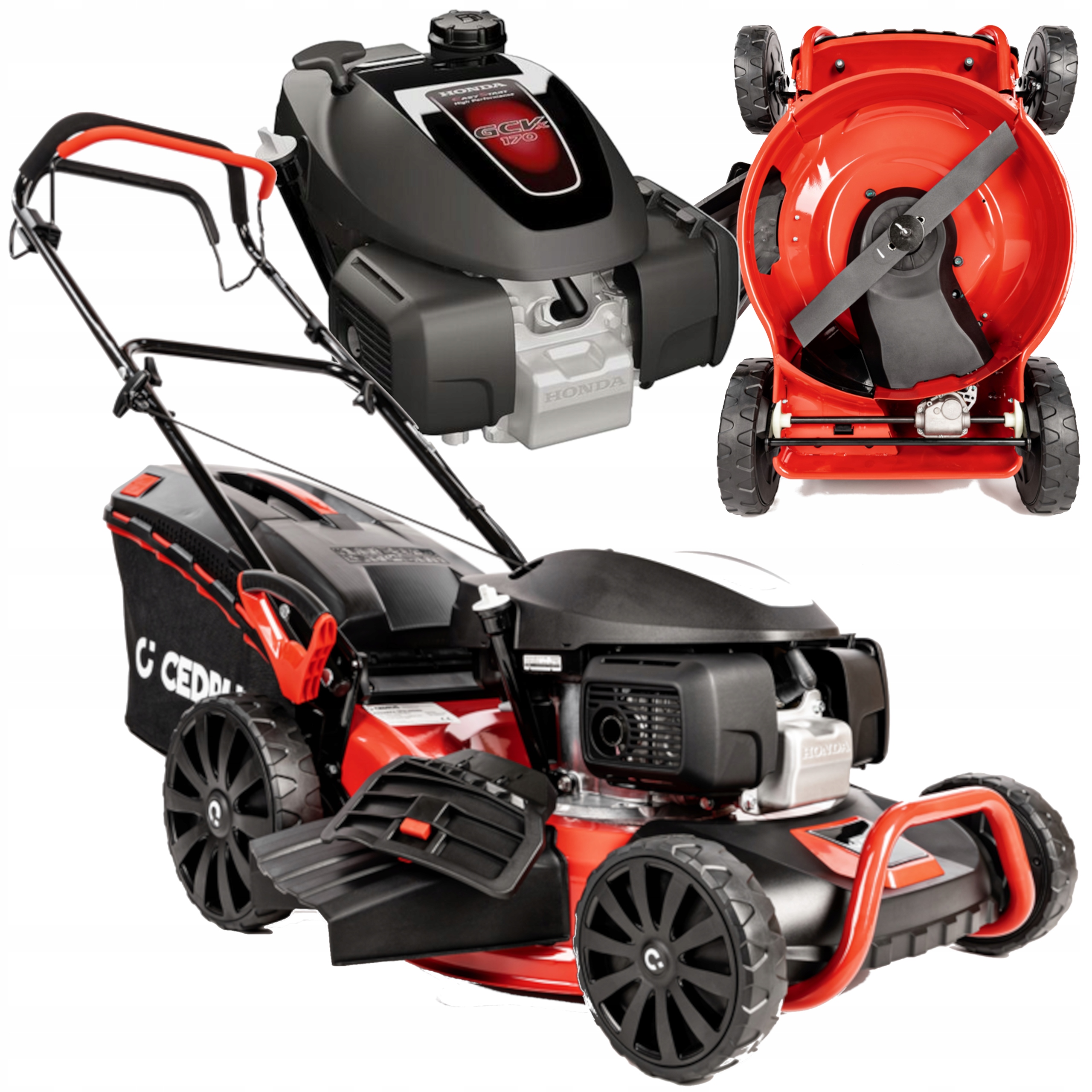 KOSIARKA SPALINOWA Z NAPĘDEM DO TRAWY 170cm³ SILNIK HONDA CEDRUS KS48S-H