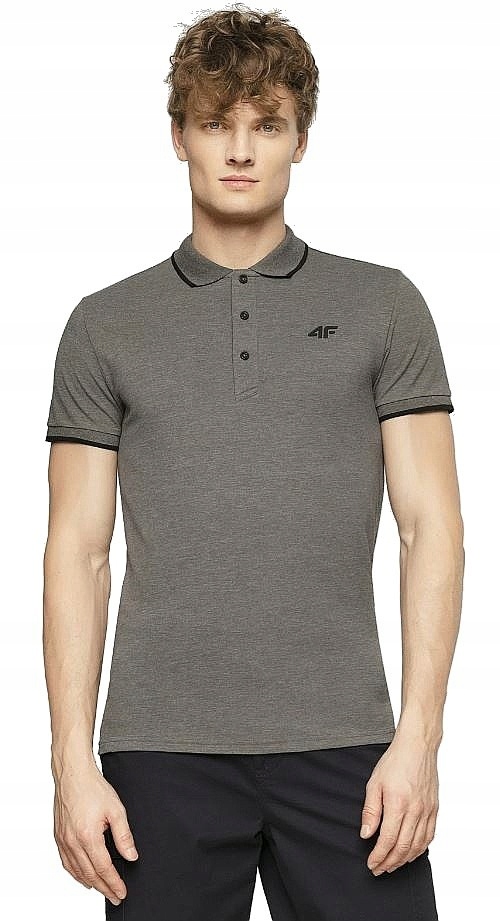 

T-shirt 4F NOSH4-TSM009 Polo 24M/Middle Gray