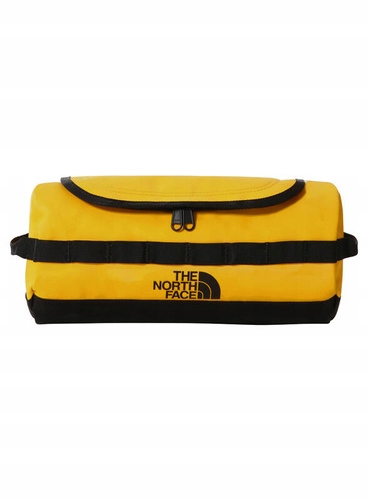 Velká kosmetická taška North Face Base Camp Travel Canister L summitová zlatá/černá