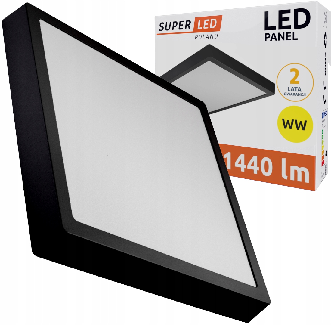 

Panel Plafon Led Natynkowy 18W CCD SuperLED