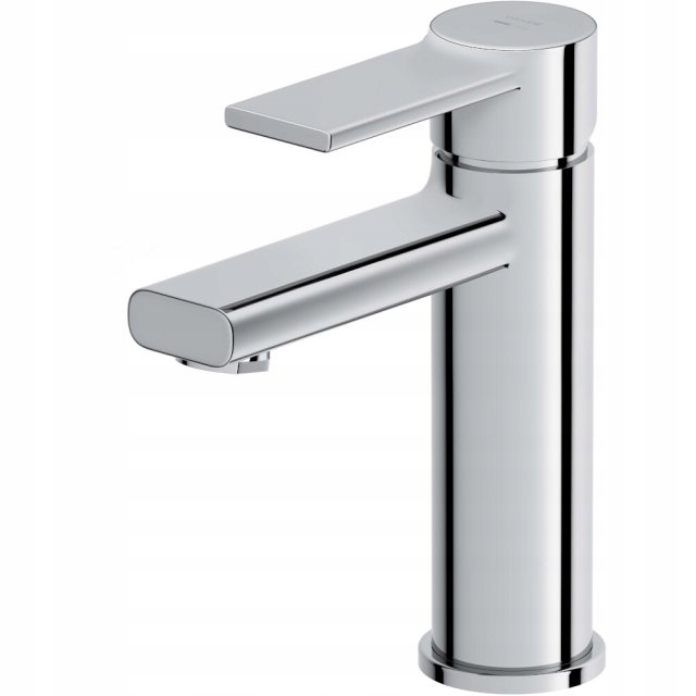 Bateria umywalkowa stojąca Cersanit Zip chrom+korek S951-586