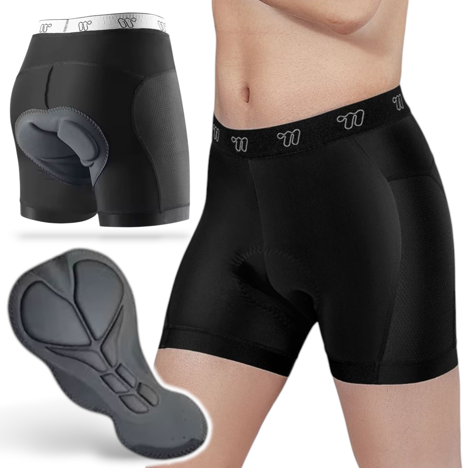 West Biking Kraťasy Pánské Krátké Cyklistické Šortky S Vložkou Gel