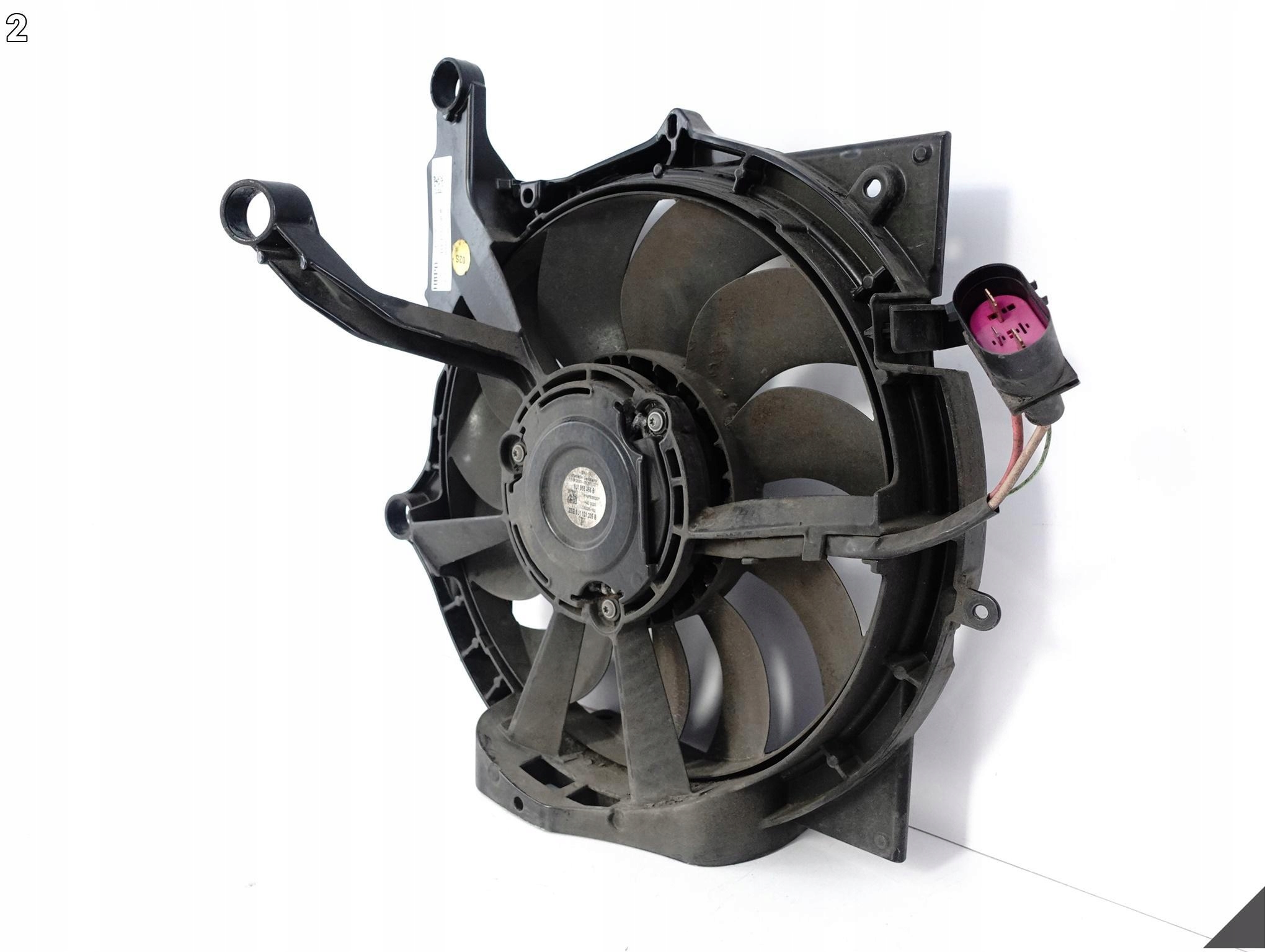 PORSCHE TAYCAN 9J1 AUDI E-TRON GT RS 4J3 vrtule ventilátor obal pravý
