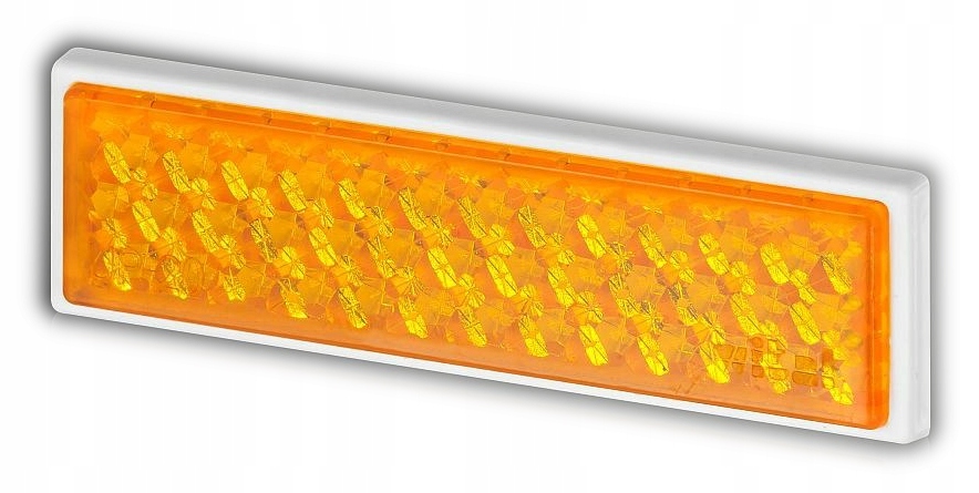 ODBLASK SAMOPRZYLEPNY POMARAŃCZOWY ŻÓŁTY 21X72MM