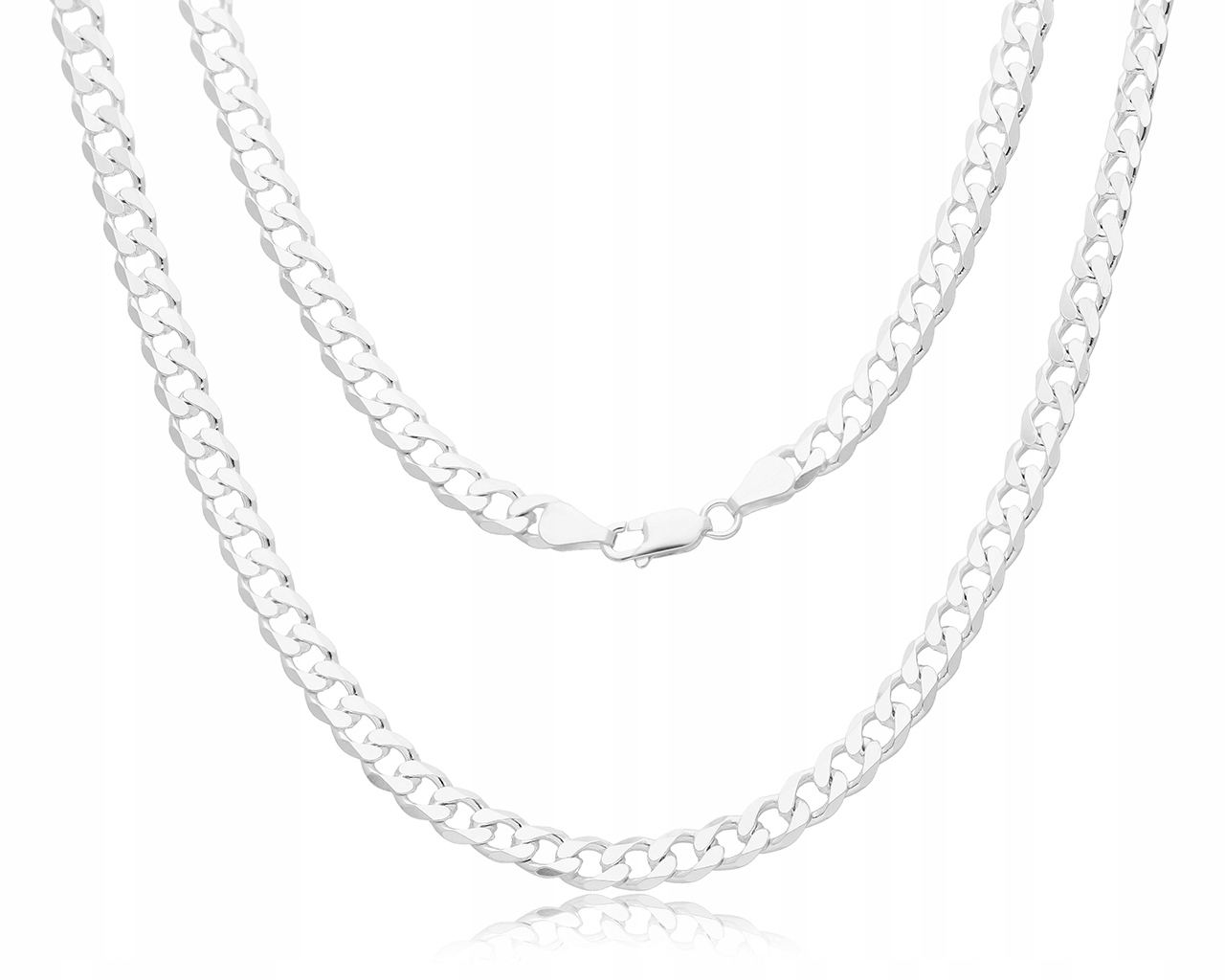 Stříbrný Řetízek Pánský tlustý Pancr Plná šířka 55 cm 925