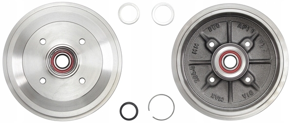 7176-SC - БАРАБАННЕ ГАЛЬМО. CITROEN C3 02 - з підшипником