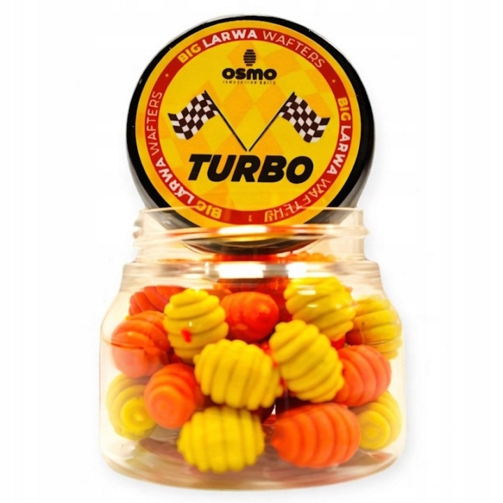 Przynęta Method Feeder Big Larwa Wafters Turbo 14mm Na Karpia Amura Osmo